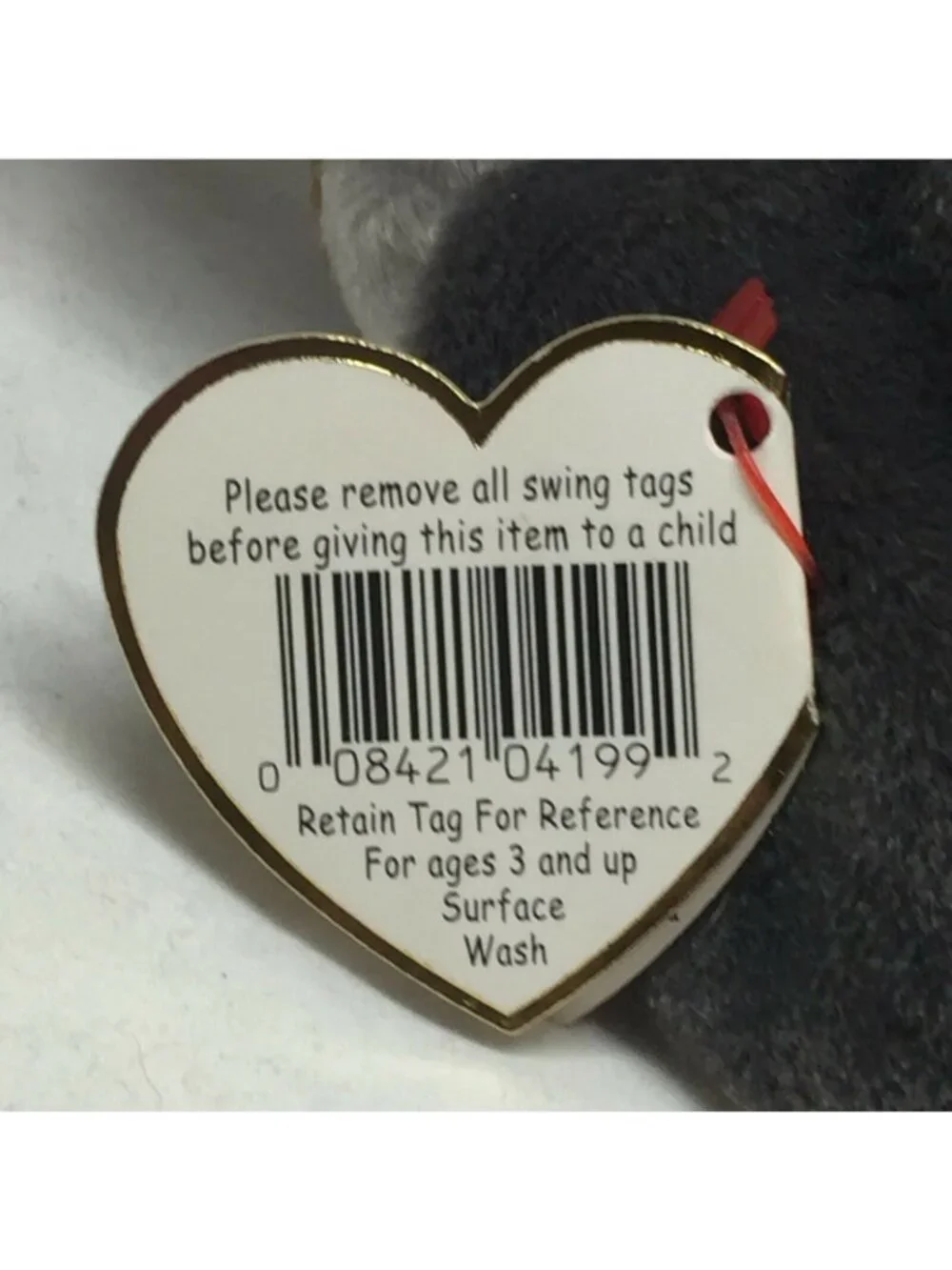 Ty Beanie Baby Jake Duck Mallard Drake Plush Stuffed Animal W Tag April 16 1997